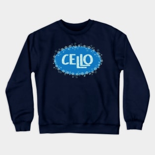 Winter Cello Crewneck Sweatshirt